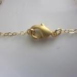 Citrine Necklace Teardrop On 14k Gold Filled Chain..